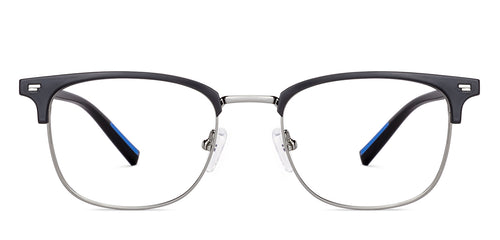 Black Square Full Rim Unisex Eyeglasses by Vincent Chase-146976