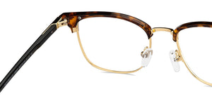 Brown Square Full Rim Unisex Eyeglasses by Vincent Chase-146977