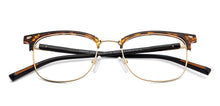 Load image into Gallery viewer, Brown Square Full Rim Unisex Eyeglasses by Vincent Chase-146977