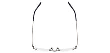 Load image into Gallery viewer, Gunmetal Rectangle Rimless Unisex Eyeglasses by Vincent Chase-146980