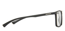 Load image into Gallery viewer, Black Rectangle Full Rim Wide Unisex Eyeglasses by Vincent Chase Essentials-147313