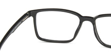 Load image into Gallery viewer, Black Rectangle Full Rim Wide Unisex Eyeglasses by Vincent Chase Essentials-147313