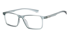 Blue Rectangle Full Rim Medium Unisex Eyeglasses by Vincent Chase Essentials-147498