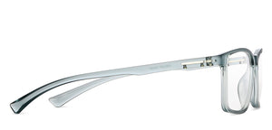 Blue Rectangle Full Rim Medium Unisex Eyeglasses by Vincent Chase Essentials-147498