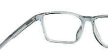 Load image into Gallery viewer, Blue Rectangle Full Rim Medium Unisex Eyeglasses by Vincent Chase Essentials-147498