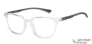 Transparent Wayfarer Full Rim Unisex Eyeglasses by Vincent Chase Essentials-148082