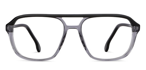 Black Aviator Full Rim Unisex Eyeglasses by Vincent Chase VC-147491