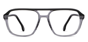 Black Aviator Full Rim Unisex Eyeglasses by Vincent Chase VC-147491