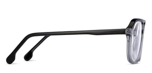 Black Aviator Full Rim Unisex Eyeglasses by Vincent Chase VC-147491