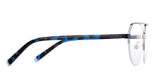 Load image into Gallery viewer, Gunmetal Round Half Rim Unisex Eyeglasses by Vincent Chase-147935