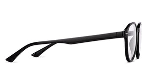 Black Round Full Rim Medium Unisex Eyeglasses by Vincent Chase Essentials-148175