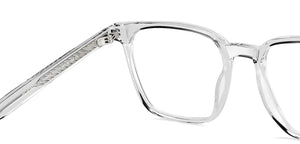 Transparent Square Full Rim Unisex Eyeglasses by Vincent Chase Computer Glasses-149948