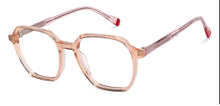 Load image into Gallery viewer, Pink Geometric Full Rim Women Eyeglasses by Vincent Chase-148448