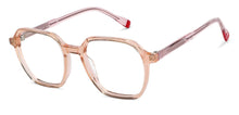 Load image into Gallery viewer, Pink Geometric Full Rim Women Eyeglasses by Vincent Chase-148448