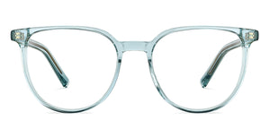 Blue Round Full Rim Unisex Eyeglasses by Vincent Chase Computer Glasses-149958