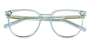 Blue Round Full Rim Unisex Eyeglasses by Vincent Chase Computer Glasses-149958