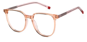Pink Round Full Rim Women Eyeglasses by Vincent Chase Computer Glasses-149959