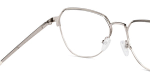 Beige Geometric Full Rim Unisex Eyeglasses by Vincent Chase-148476