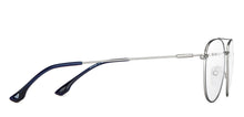 Load image into Gallery viewer, Blue Aviator Full Rim Unisex Eyeglasses by Vincent Chase-148483