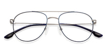 Load image into Gallery viewer, Blue Aviator Full Rim Unisex Eyeglasses by Vincent Chase-148483