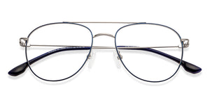 Blue Aviator Full Rim Unisex Eyeglasses by Vincent Chase-148483