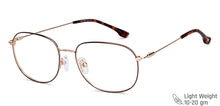 Load image into Gallery viewer, Brown Aviator Full Rim Unisex Eyeglasses by Vincent Chase-148485