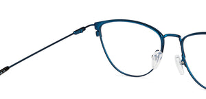 Blue Cat Eye Full Rim Women Eyeglasses by Vincent Chase-148495