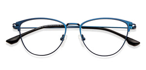 Blue Cat Eye Full Rim Women Eyeglasses by Vincent Chase-148495