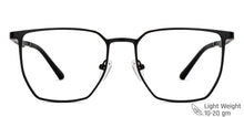 Load image into Gallery viewer, Black Round Full Rim Unisex Eyeglasses by Vincent Chase-148530