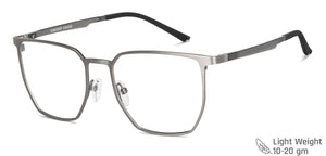 Silver Round Full Rim Unisex Eyeglasses by Vincent Chase-148532
