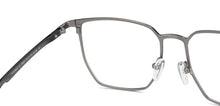 Load image into Gallery viewer, Silver Round Full Rim Unisex Eyeglasses by Vincent Chase-148532