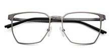 Load image into Gallery viewer, Silver Round Full Rim Unisex Eyeglasses by Vincent Chase-148532
