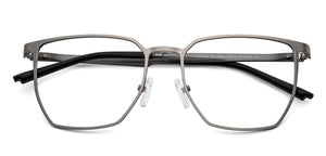 Silver Round Full Rim Unisex Eyeglasses by Vincent Chase-148532