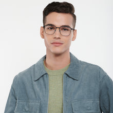 Load image into Gallery viewer, Black Square Full Rim Unisex Eyeglasses by Vincent Chase-202230