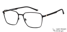Load image into Gallery viewer, Black Square Full Rim Unisex Eyeglasses by Vincent Chase-148535