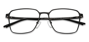 Black Square Full Rim Unisex Eyeglasses by Vincent Chase-202230