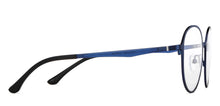 Load image into Gallery viewer, Blue Round Full Rim Unisex Eyeglasses by Vincent Chase-148537