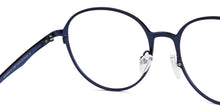 Load image into Gallery viewer, Blue Round Full Rim Unisex Eyeglasses by Vincent Chase-148537