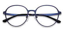 Load image into Gallery viewer, Blue Round Full Rim Unisex Eyeglasses by Vincent Chase-148537