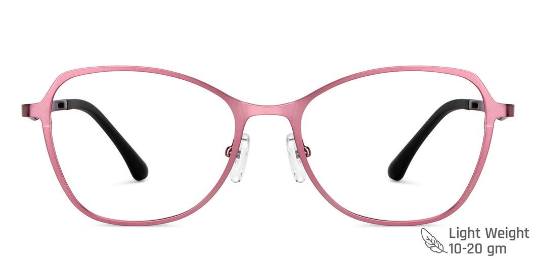Purple Cat Eye Full Rim Women Eyeglasses by Vincent Chase-148540