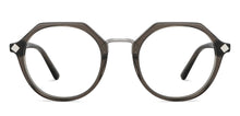 Load image into Gallery viewer, Black Geometric Full Rim Unisex Eyeglasses by Vincent Chase-149052