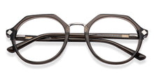 Load image into Gallery viewer, Black Geometric Full Rim Unisex Eyeglasses by Vincent Chase-149052