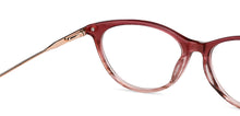 Load image into Gallery viewer, Red Cat Eye Full Rim Women Eyeglasses by Vincent Chase-149055