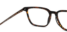 Load image into Gallery viewer, Brown Square Full Rim Unisex Eyeglasses by Vincent Chase-149057