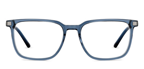 Blue Square Full Rim Unisex Eyeglasses by Vincent Chase Computer Glasses-149964