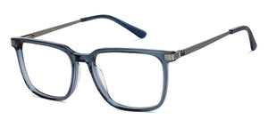 Blue Square Full Rim Unisex Eyeglasses by Vincent Chase-149058