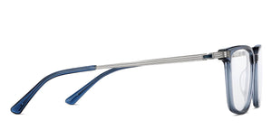 Blue Square Full Rim Unisex Eyeglasses by Vincent Chase-149058
