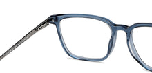 Load image into Gallery viewer, Blue Square Full Rim Unisex Eyeglasses by Vincent Chase-149058