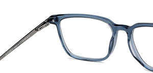 Blue Square Full Rim Unisex Eyeglasses by Vincent Chase-149058