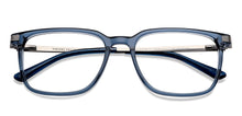 Load image into Gallery viewer, Blue Square Full Rim Unisex Eyeglasses by Vincent Chase-149058